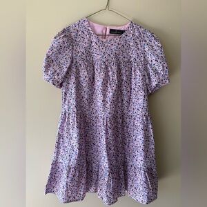 Tuckernuck Pomander Place Lilac Floral Quinn Puff Sleeve Dress